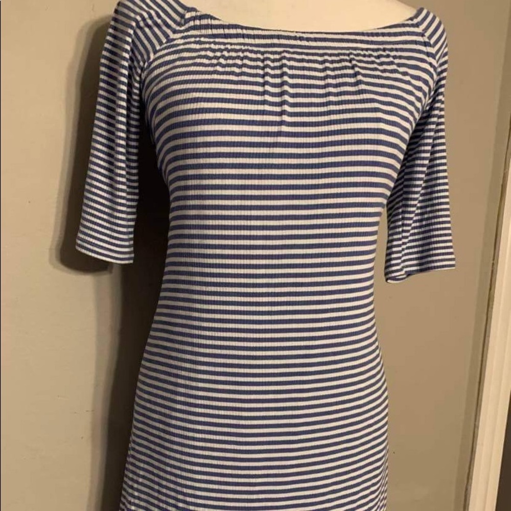 Altard State blue & white dress size Medium